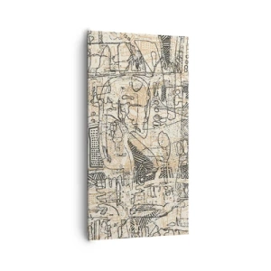 Canvas picture - Waiting to Be Decoded - 65x120 cm