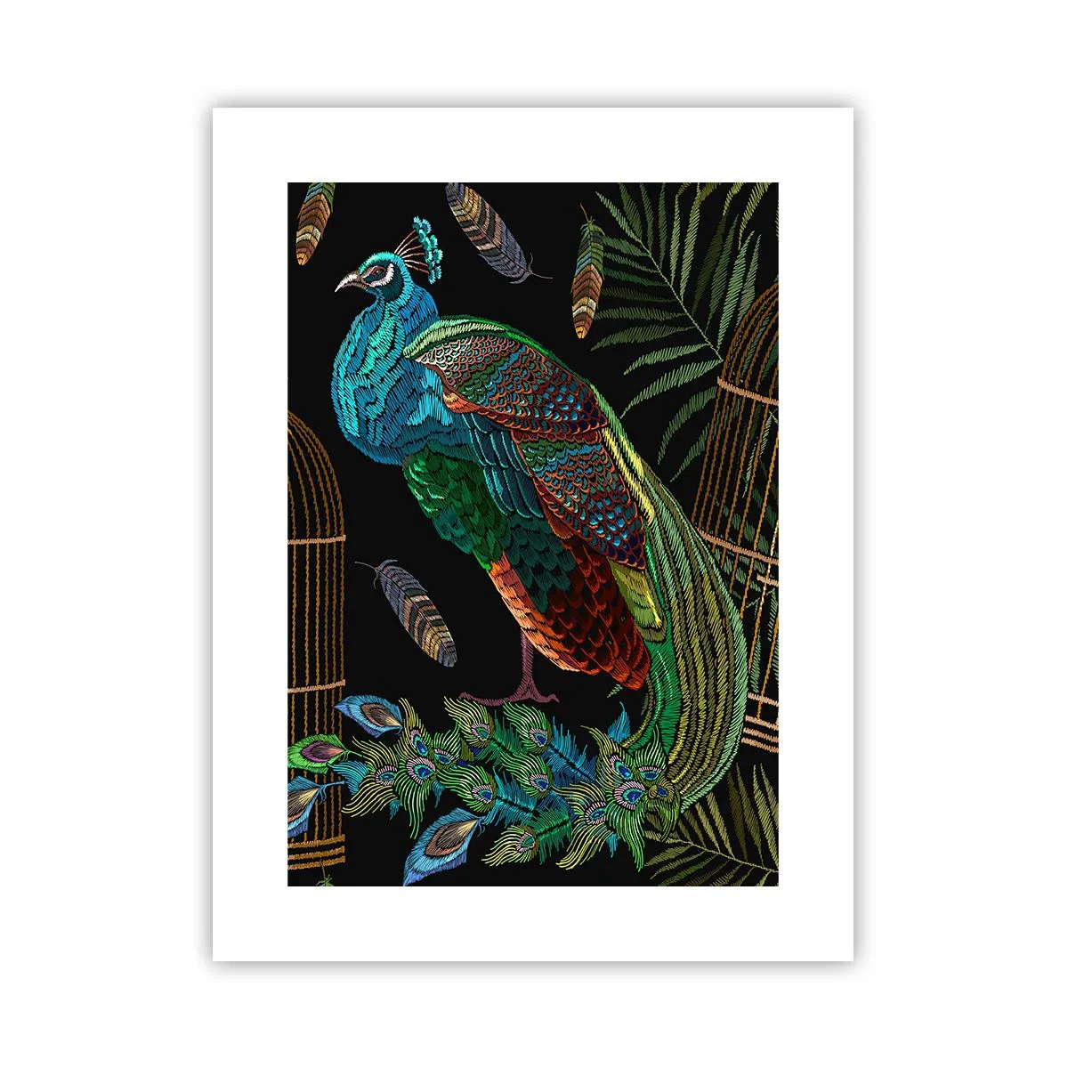 Poster - In Royal Robes - 30x40 cm