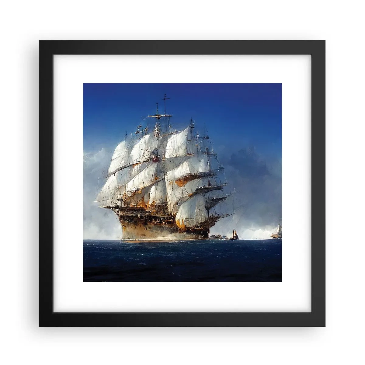 Poster in black frame - The Great Glory! - 30x30 cm