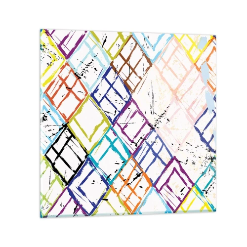 Glass picture - Cells to Rent - 50x50 cm