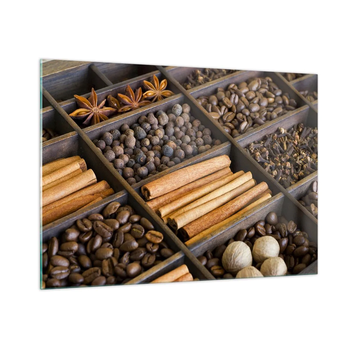 Glass picture - Treasury of Aromas - 100x70 cm