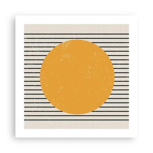 Poster - Power of Simplicity - 50x50 cm