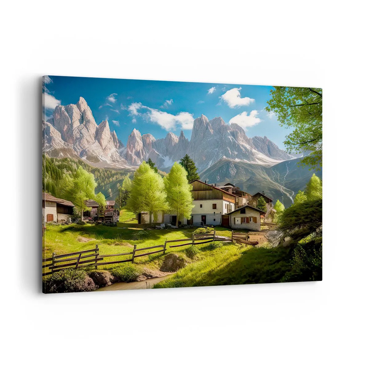 Canvas picture - Alpine Idyll - 100x70 cm