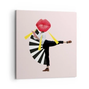 Canvas picture - Surrealistic Pop-Art. - 50x50 cm