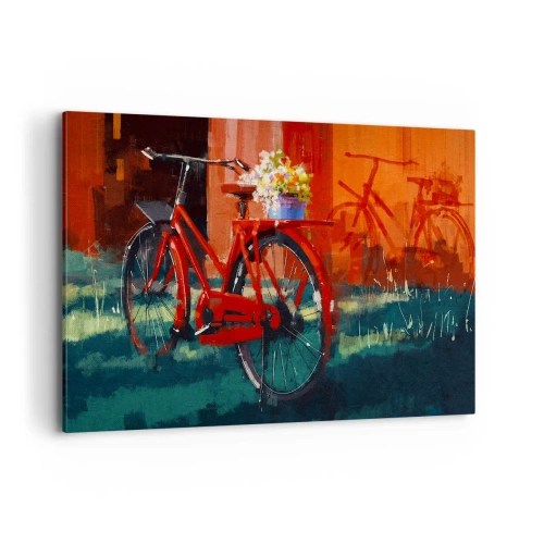 Canvas picture - I Want to Ride My Bicycle - 120x80 cm
