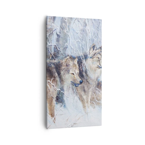 Canvas picture - Watch out! It Is Coming - 55x100 cm