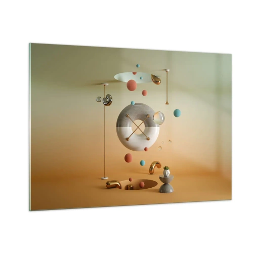 Glass picture - Anything Can Happen - 100x70 cm