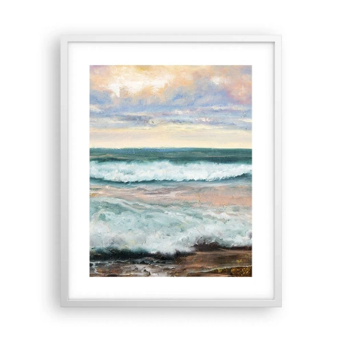 Poster in white frmae - Here You Will Smooth Your Soul - 40x50 cm