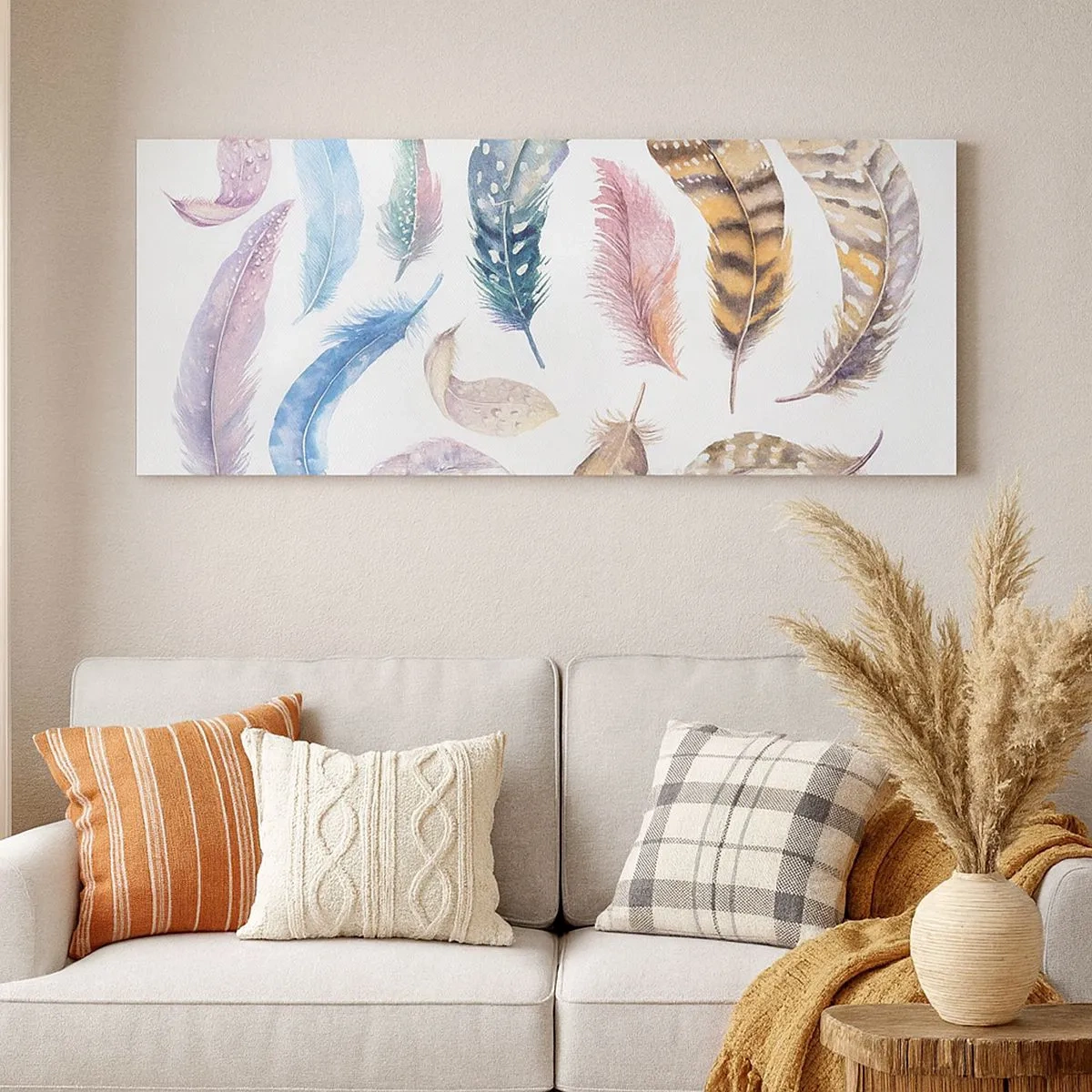 Canvas picture - Light As a Feather - 100x40 cm