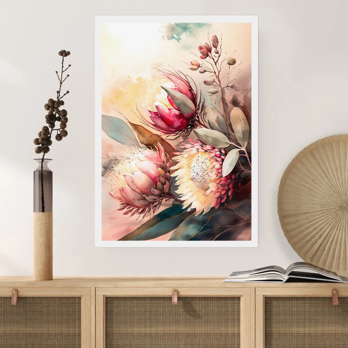 Poster - Profile and En Face - 61x91 cm