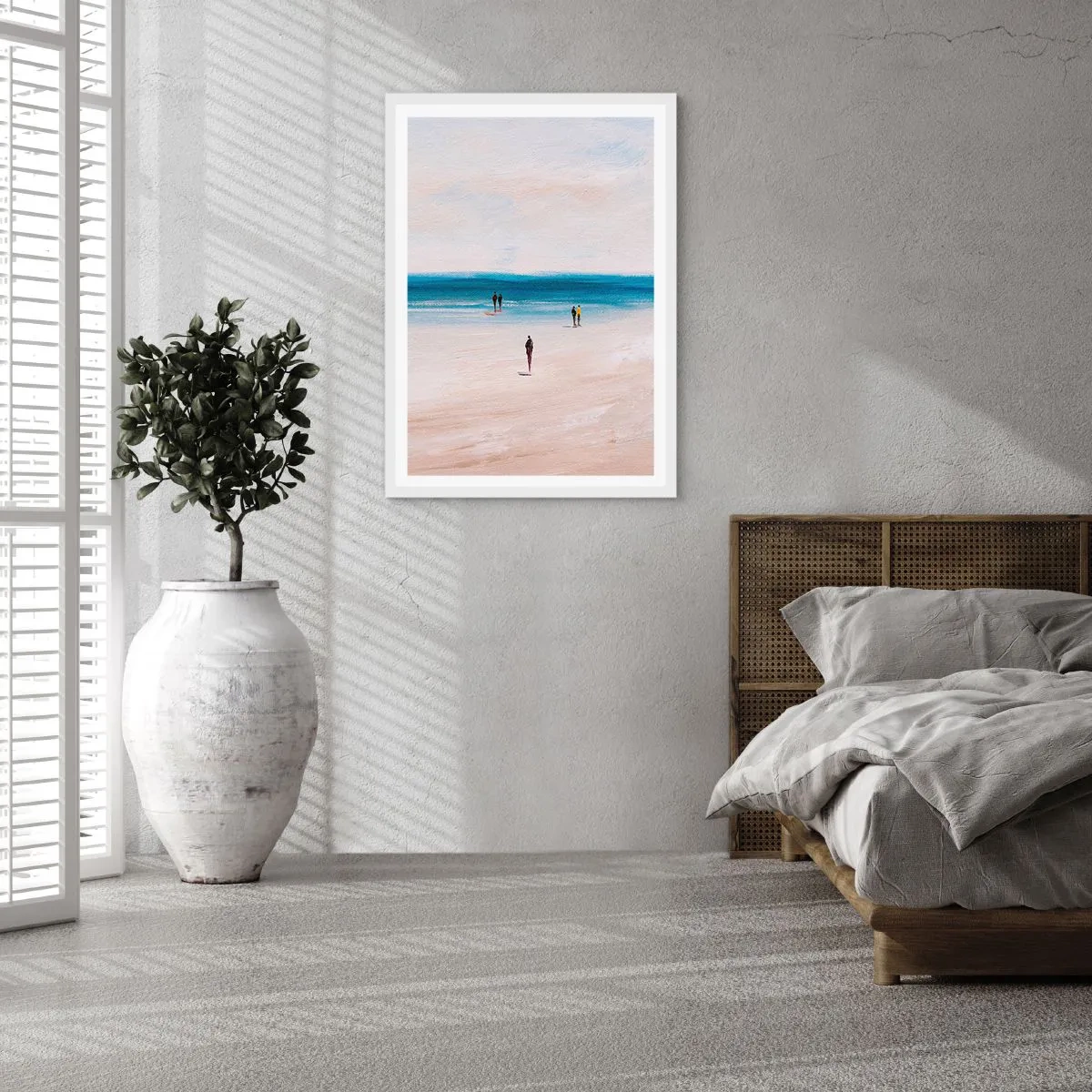 Poster in white frmae - Natural Need - 50x70 cm