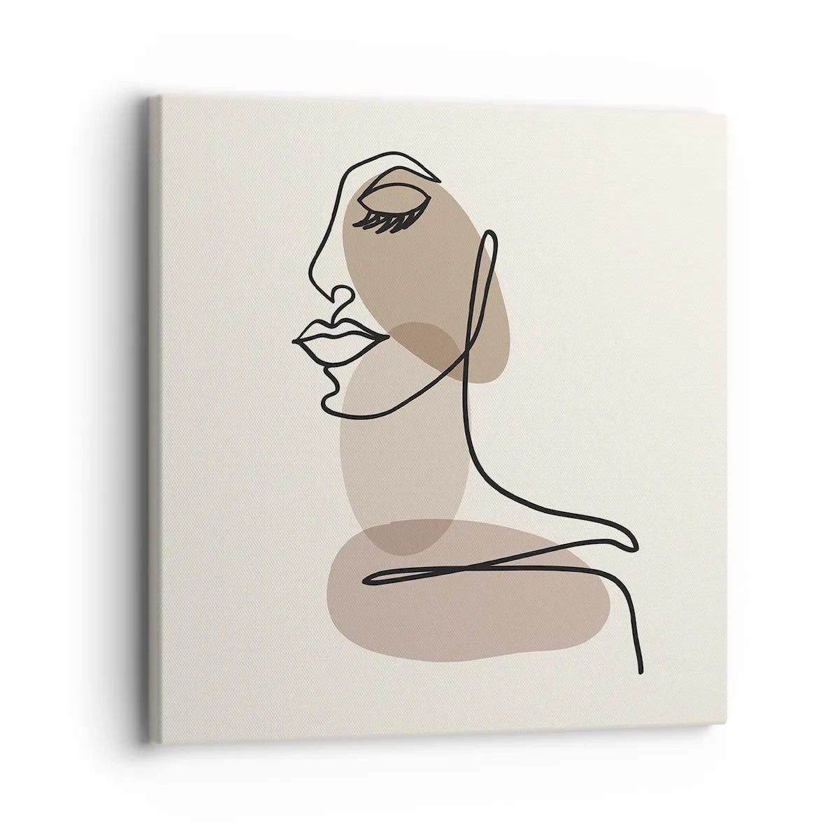 Canvas picture - Listening to Herself - 30x30 cm