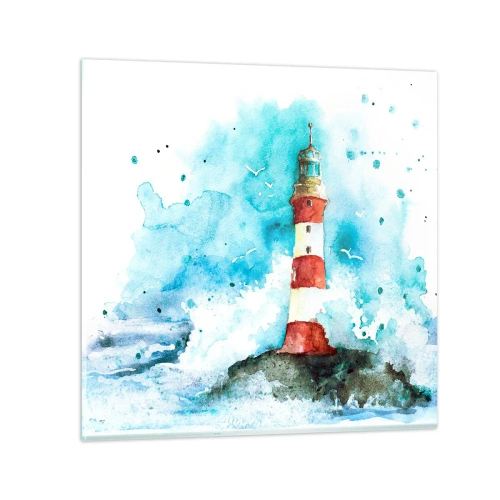 Glass picture - Unity of Elements - 50x50 cm