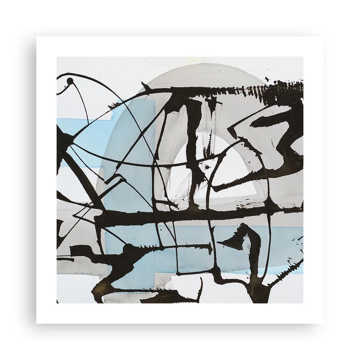 Poster - After All Blue - 50x50 cm