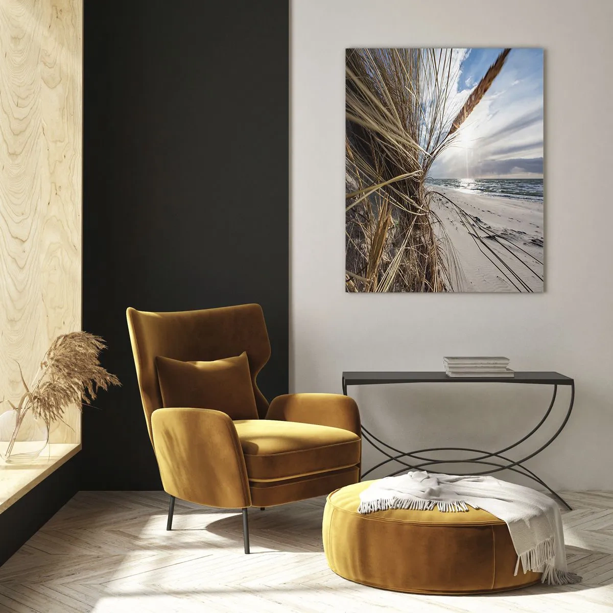 Glass picture - Enounter of the Elements - 50x70 cm