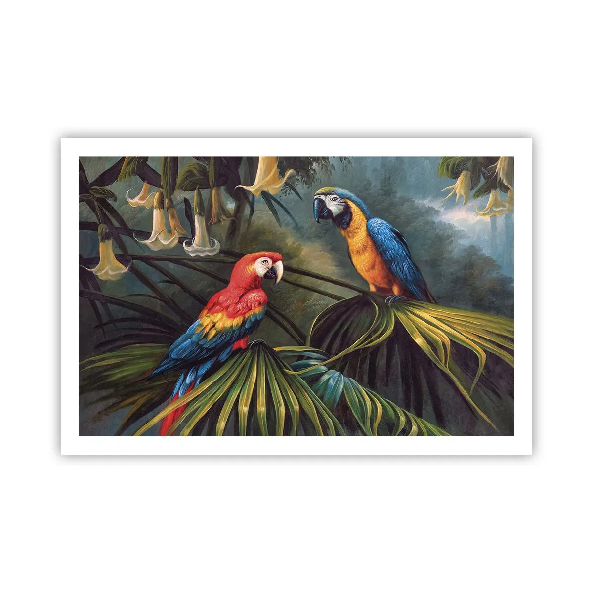 Poster - Romanticism in Tropics - 91x61 cm