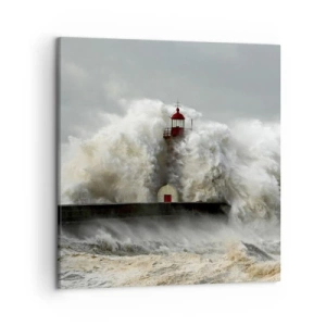 Canvas picture - Rage of the Ocean - 50x50 cm