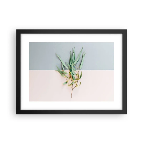 Poster in black frame - Pastel Subtlety - 40x30 cm