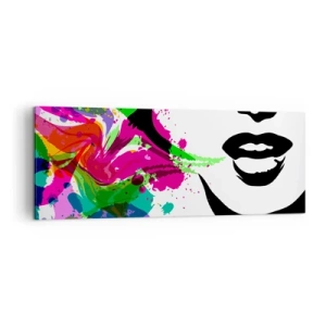 Canvas picture - Tale in Colours of a Rainbow - 140x50 cm