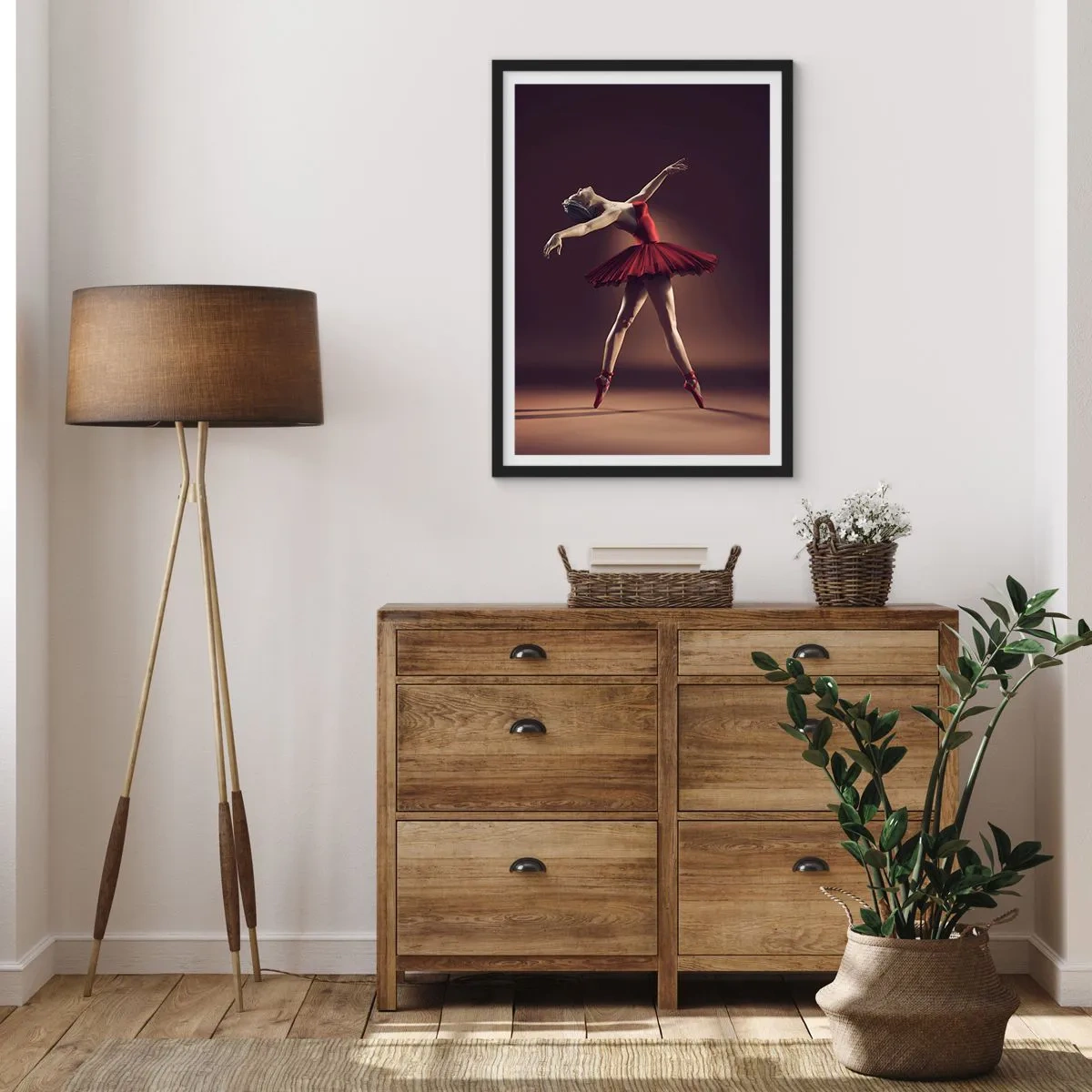 Poster in black frame - Prima Ballerina - 61x91 cm