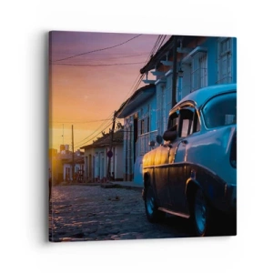 Canvas picture - Time Slows Down Here - 40x40 cm