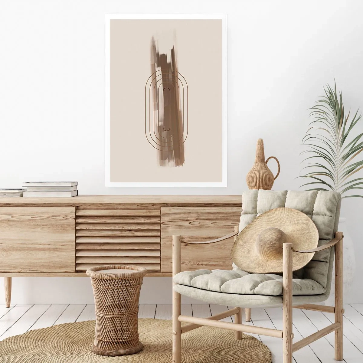Poster - Blast of Grey - 50x70 cm