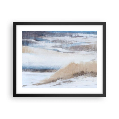 Poster in black frame - Winter Composition - 50x40 cm
