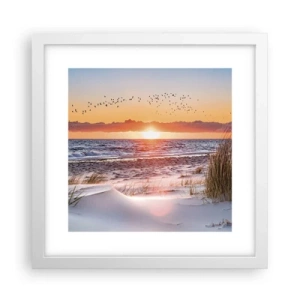 Poster in white frmae - Horizontal Landscape - 30x30 cm