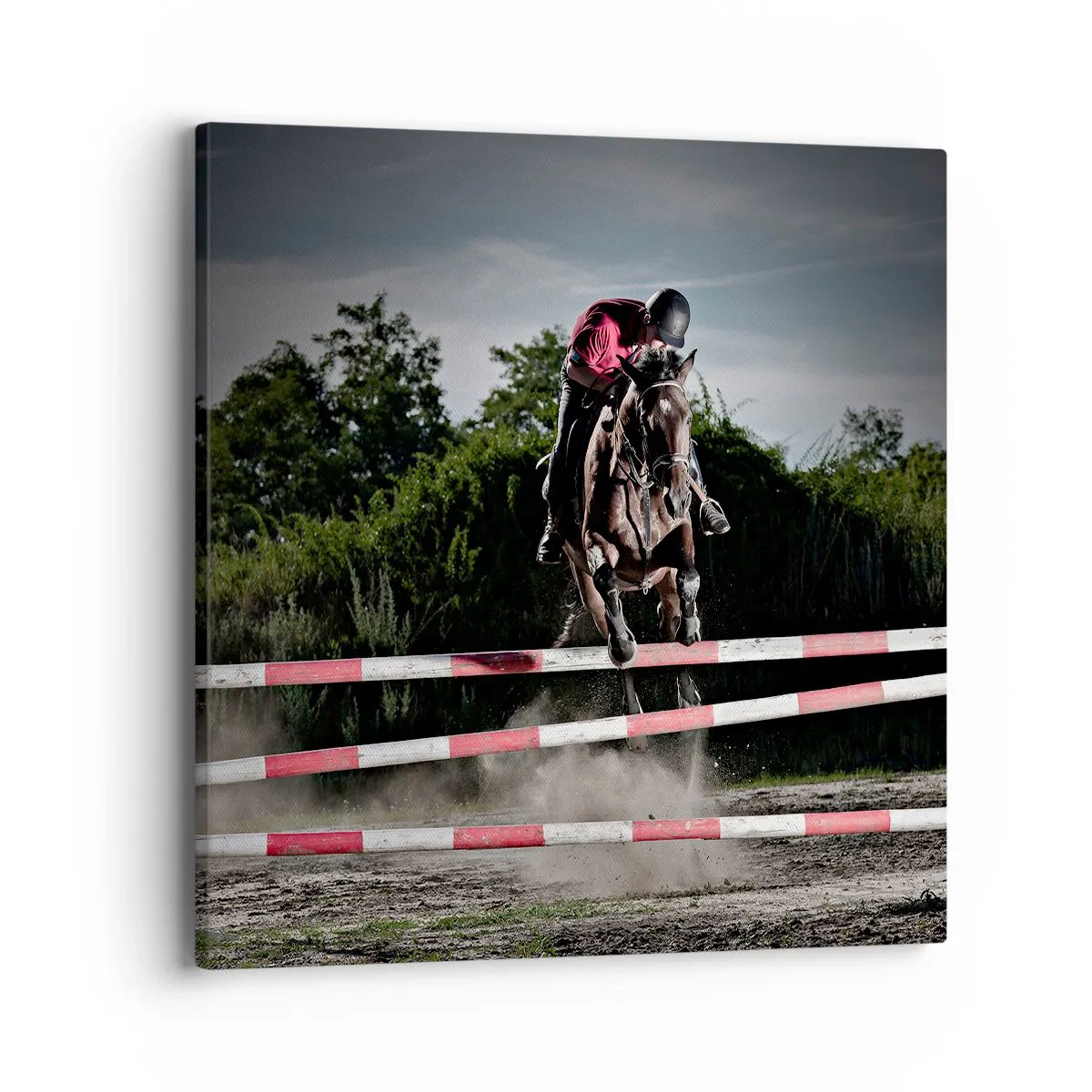 Canvas picture - Together for Victory - 40x40 cm