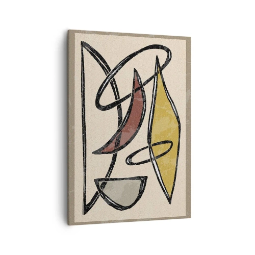 Canvas picture - Verticals and Horizontals - 50x70 cm