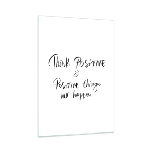 Glass picture - How to Live? - 50x70 cm