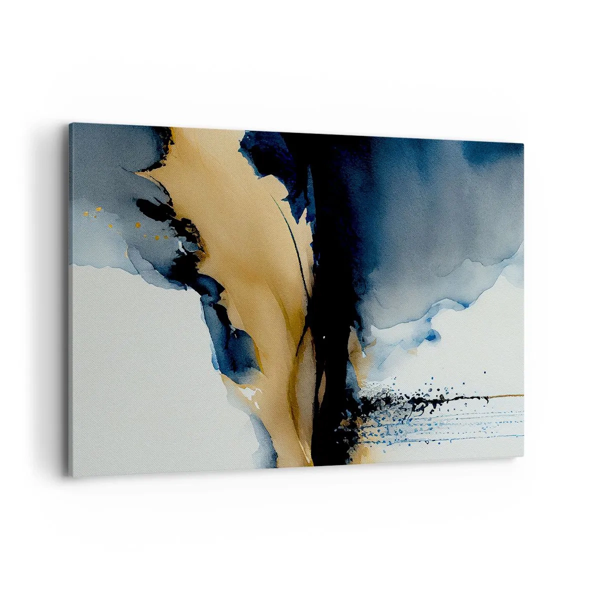 Canvas picture - Behind the Curtain - 120x80 cm