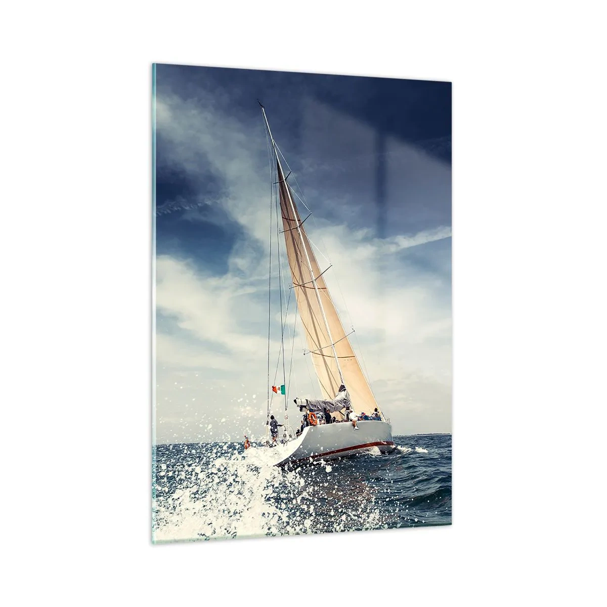 Glass picture - They Won't Catch Us - 50x70 cm