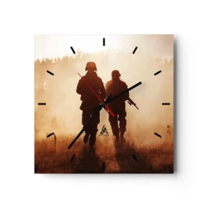 Wall clock - Clock on glass - Call of Duty - 30x30 cm