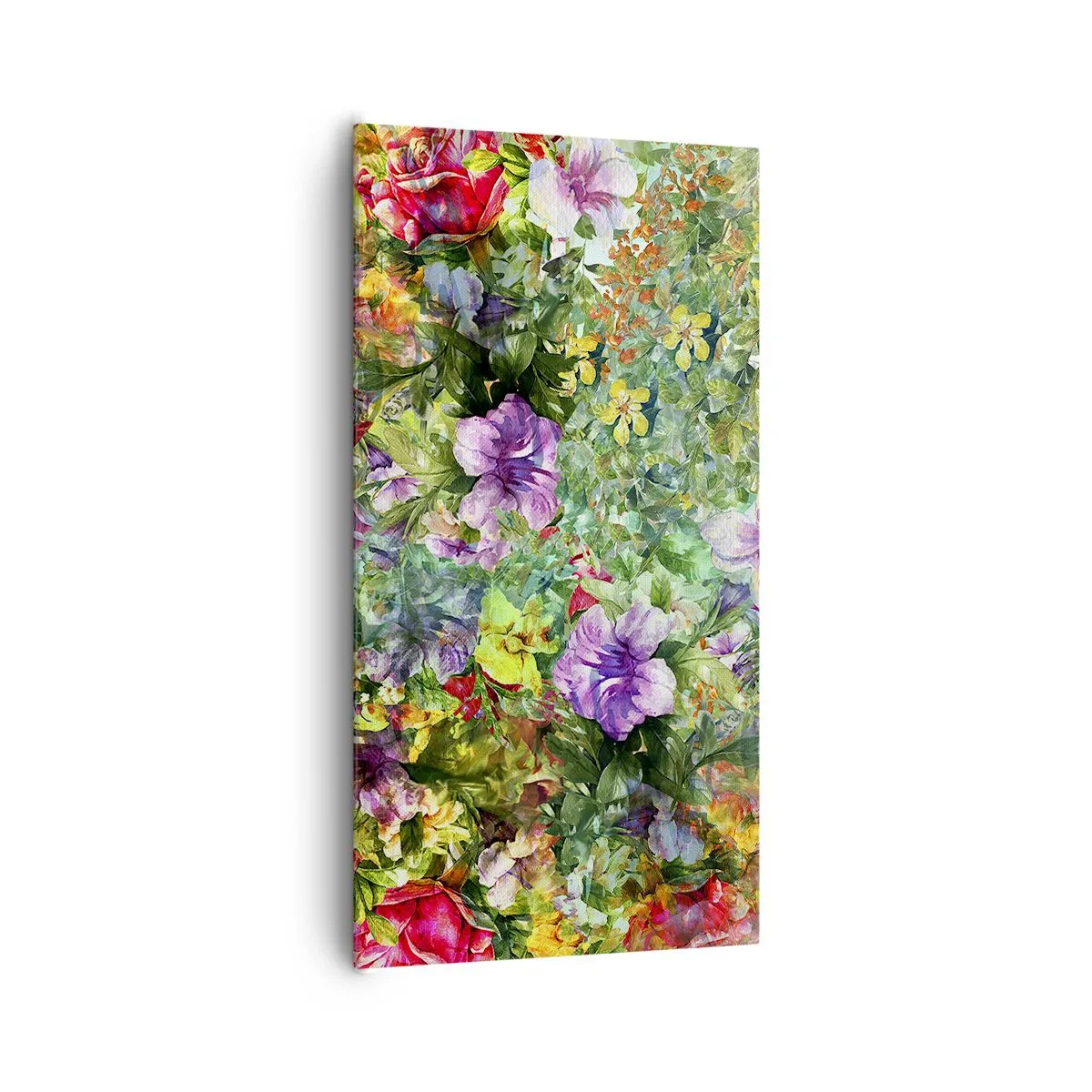 Canvas picture - Lost in the Flowers - 65x120 cm