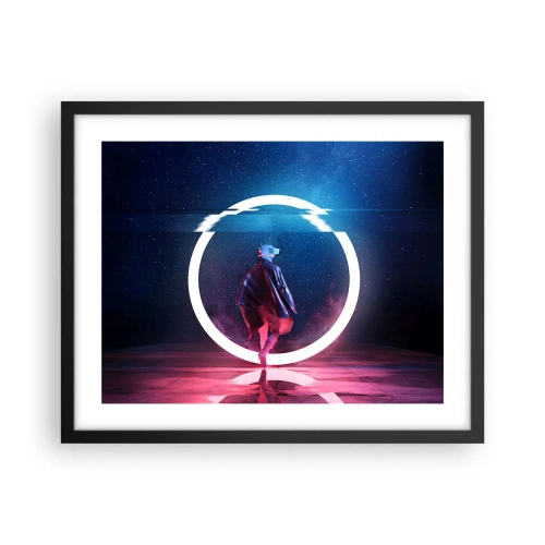 Poster in black frame - Between Worlds - 50x40 cm
