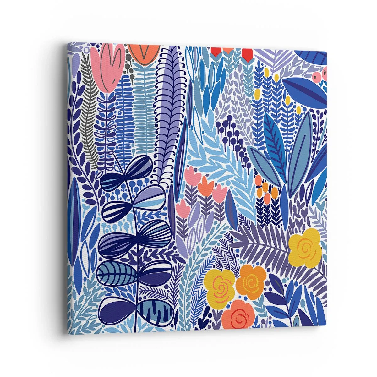 Canvas picture - Hawaian Garden - 40x40 cm