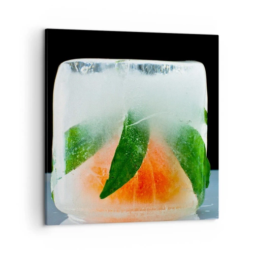 Canvas picture - Freshness and Coolness - 50x50 cm