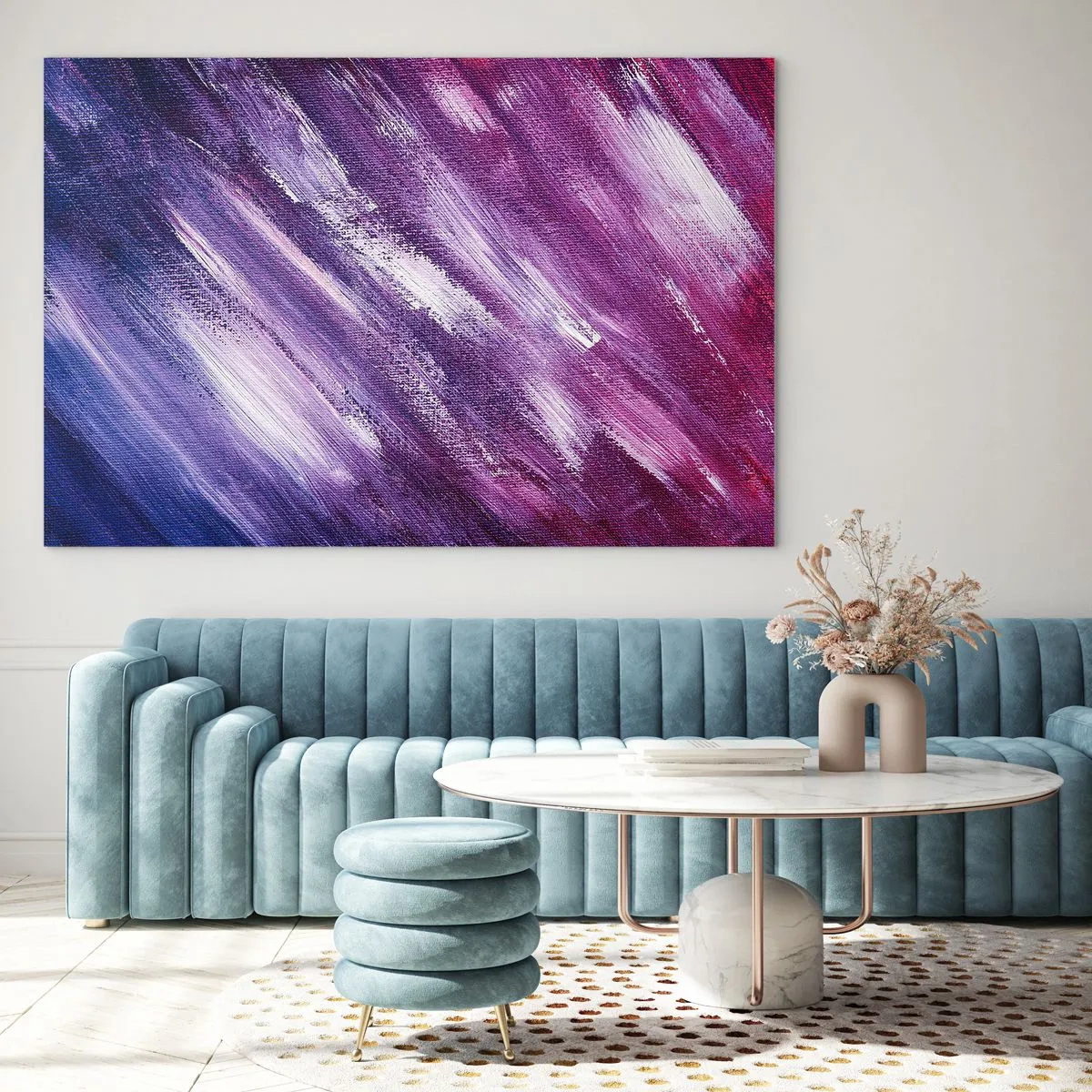 Glass picture - When a Sunny Wind Is Blowing - 120x80 cm