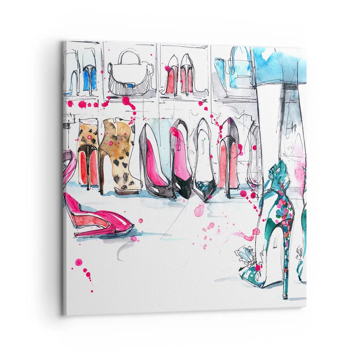 Canvas picture - Open, Sesame! - 50x50 cm