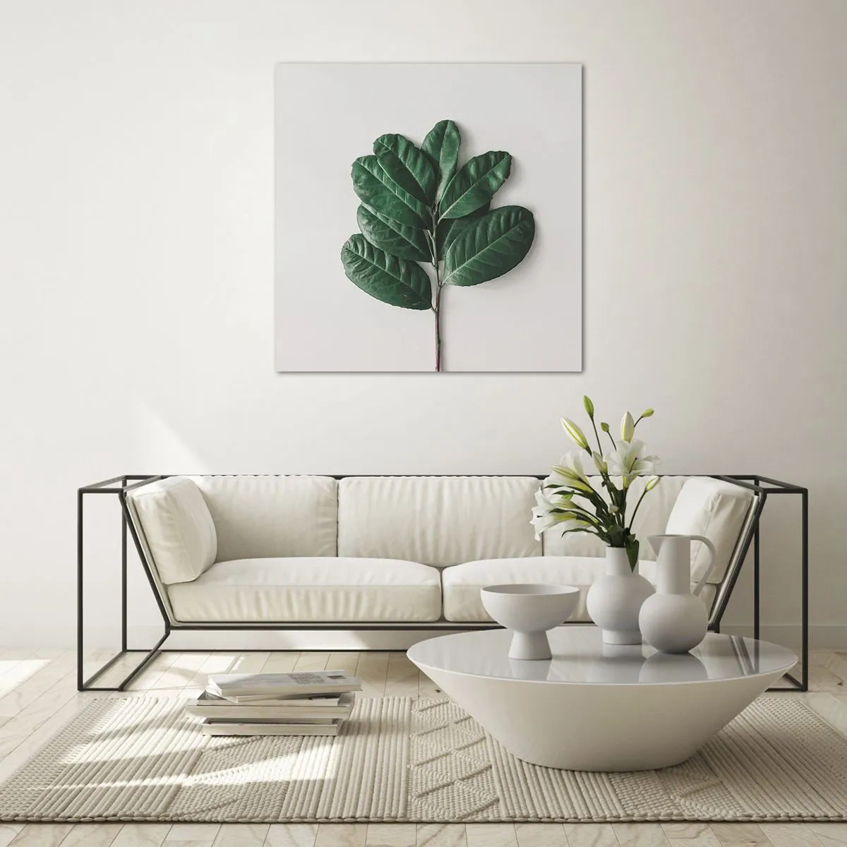 Glass picture - Drawing of Nature Itself - 50x50 cm