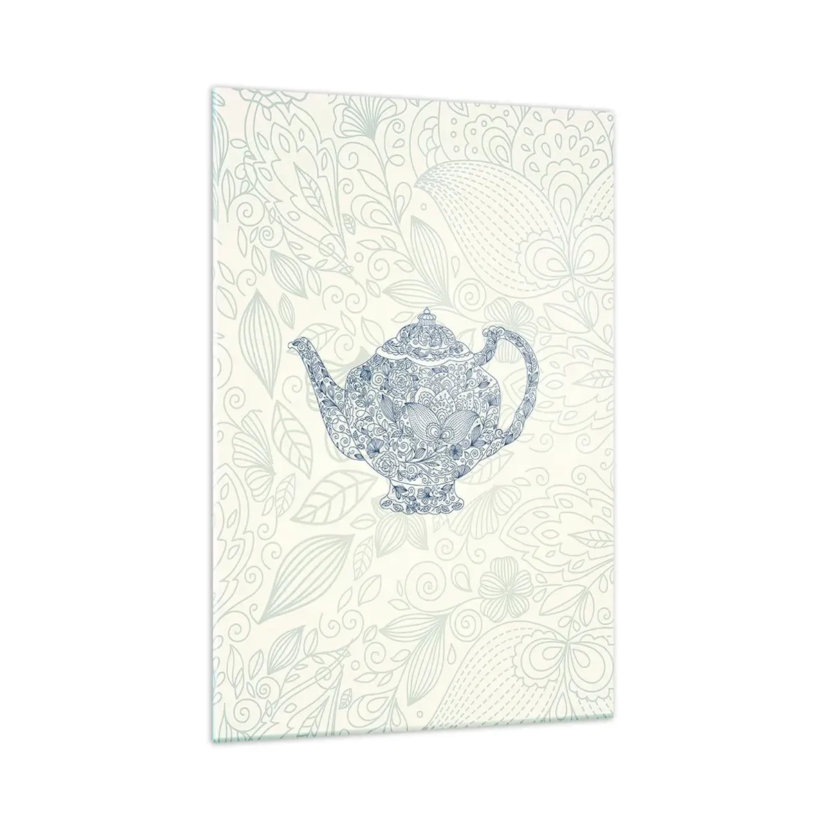 Glass picture - Charm of Tea - 70x100 cm