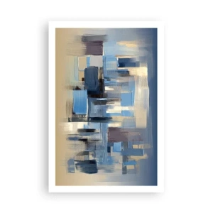 Poster - Blue Construction - 61x91 cm