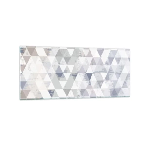 Glass picture - In the Rhythm of a Triangle - 120x50 cm