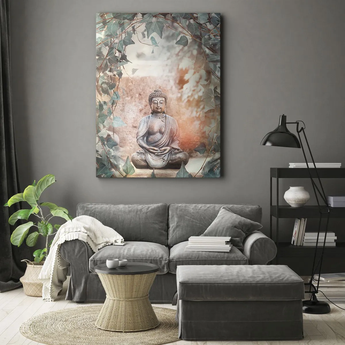 Canvas picture - Joyful Harmony - 70x100 cm