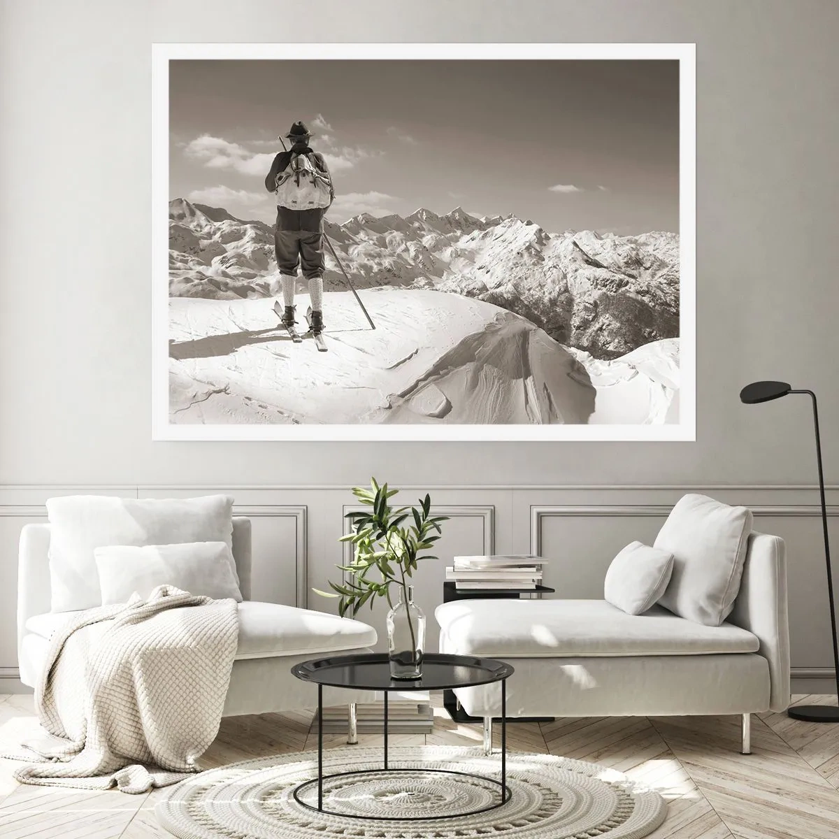 Poster - Mountains Are the Same - 40x30 cm