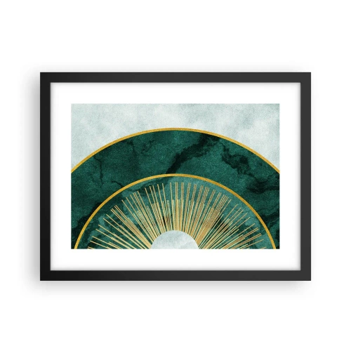 Poster in black frame - Another Solar System - 40x30 cm