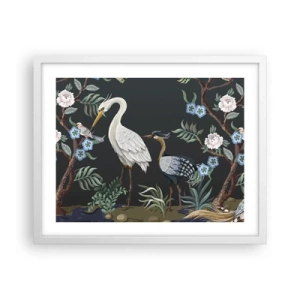 Poster in white frmae - Bird Truth - 50x40 cm