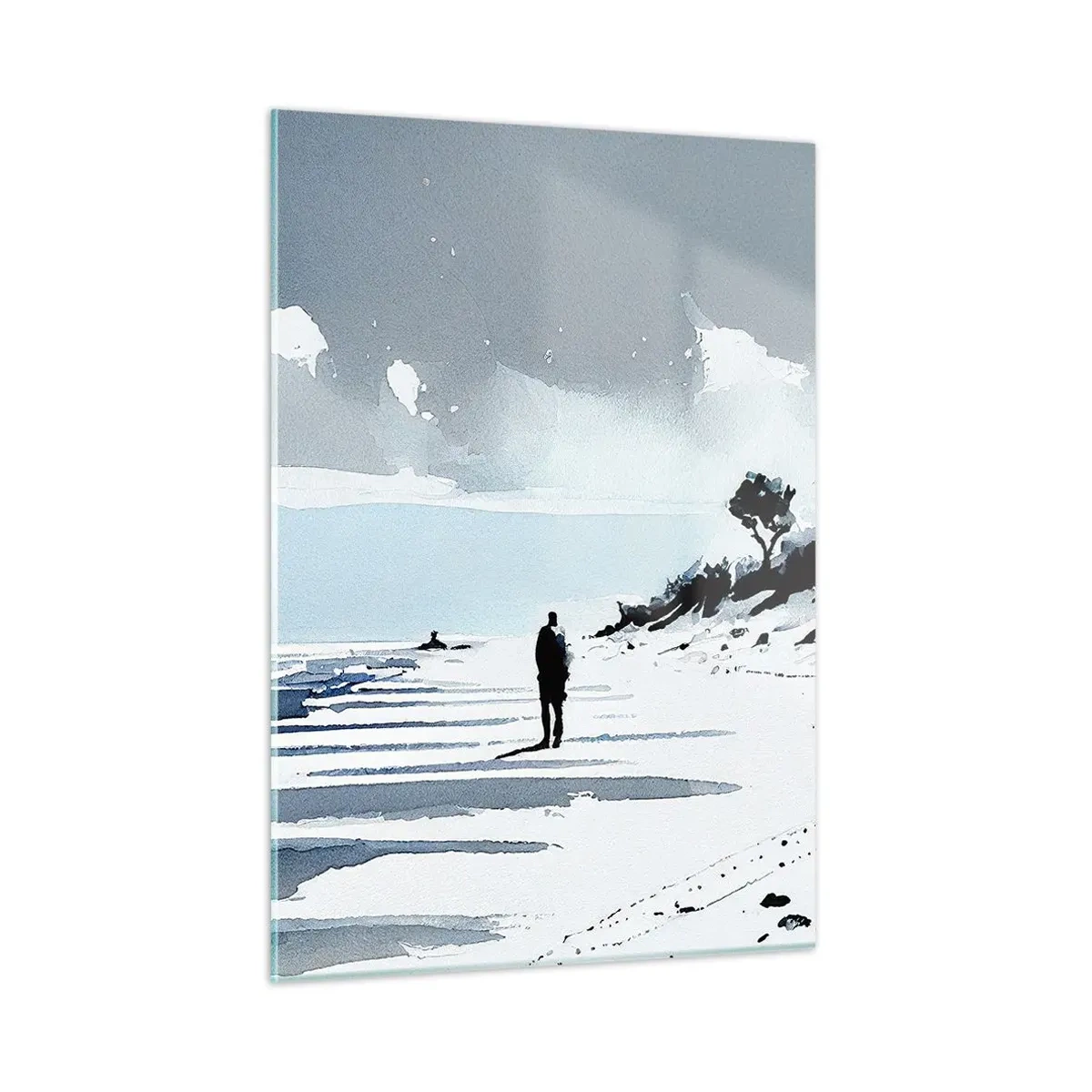 Glass picture - All Alone - 50x70 cm