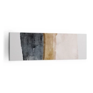 Canvas picture - Composition of the Colours of the Soil - 160x50 cm